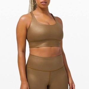 Lululemon Energy Longline Bra - LIMITED EDITION SHINE